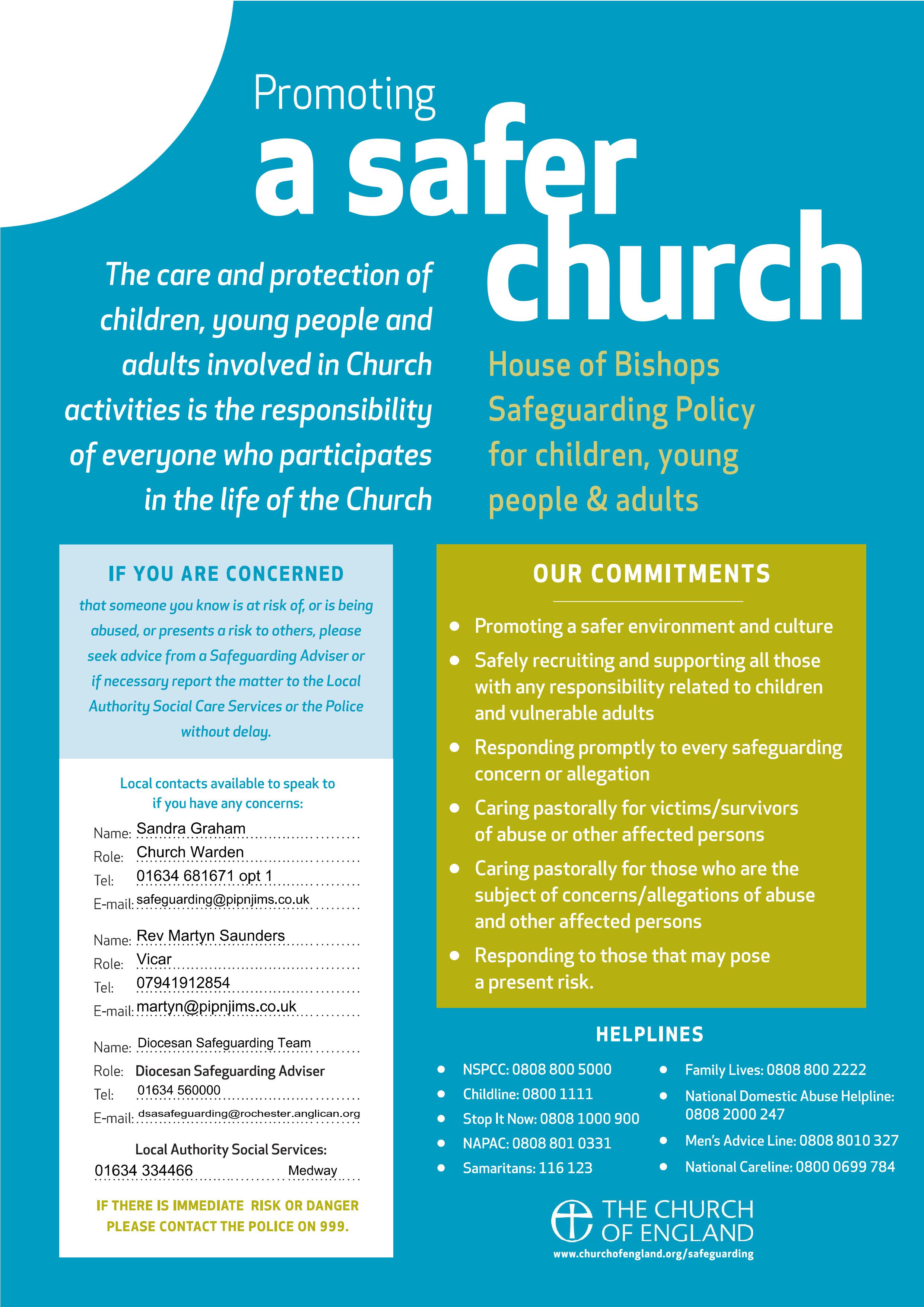 Promoting a safer church Aug 2